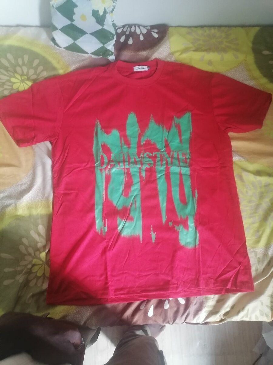 T-shirt graphique homme décontractée