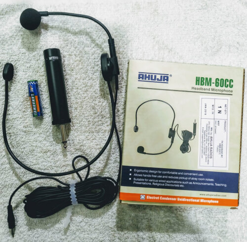 Ahuja HBM-60CC Headband Mic