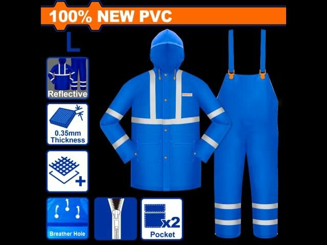Veste et Salopette Imperméables PVC