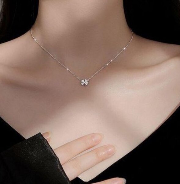 Collier Trèfle en Argent