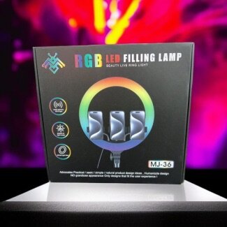 Lampe Anneau LED RGB MJ-36