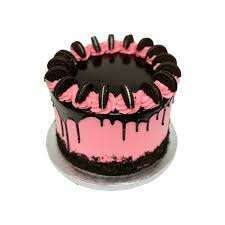 Gâteau au chocolat et rose