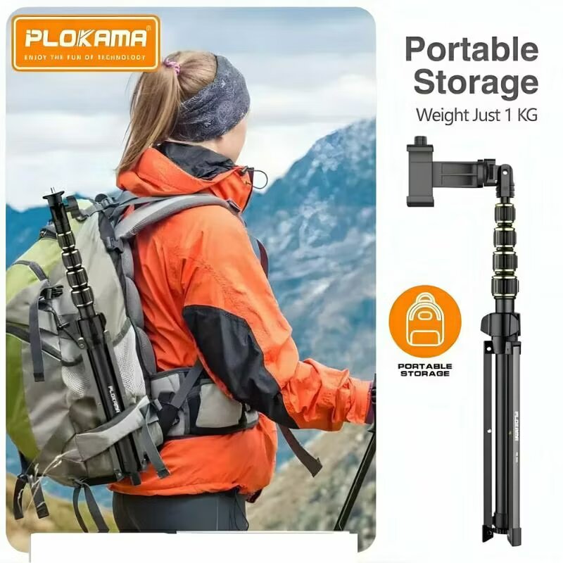PLOKAMA PK998 Profesional Selfie Photograph Tripod Mono