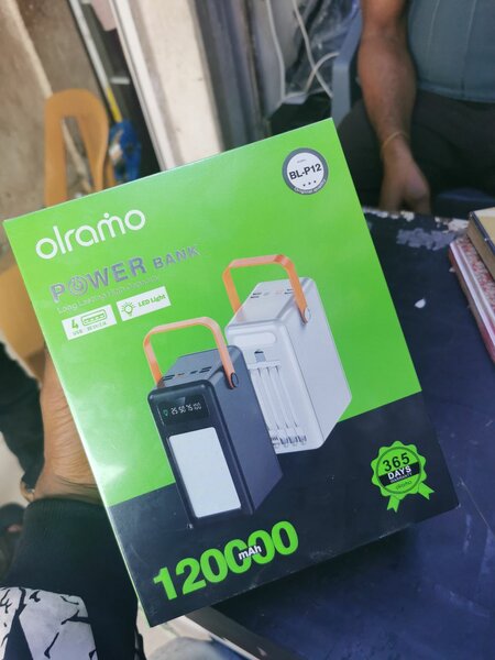 Oraimo powerbank 120000Watts