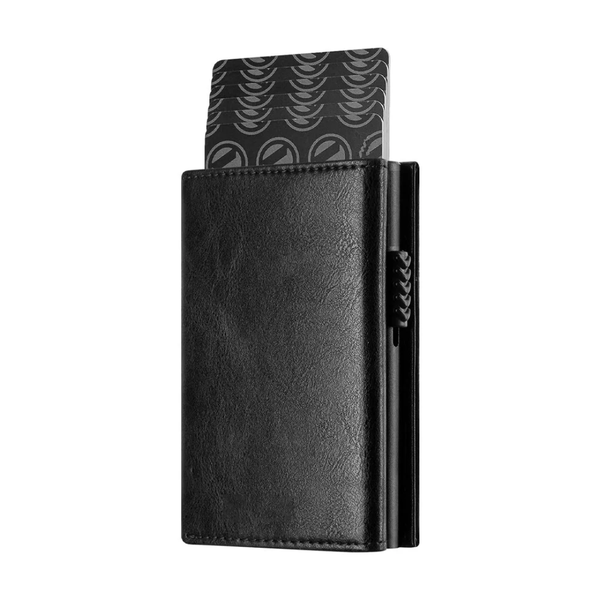 Porte-carte en cuir véritable