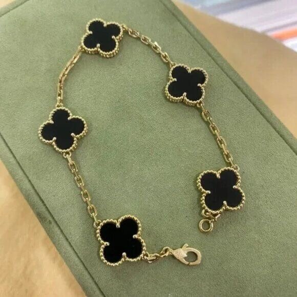 Bracelet van cleef noir