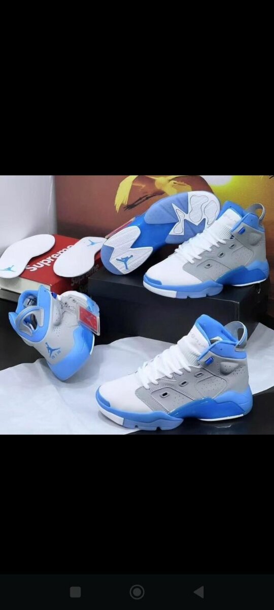 Baskets montantes sport tendance