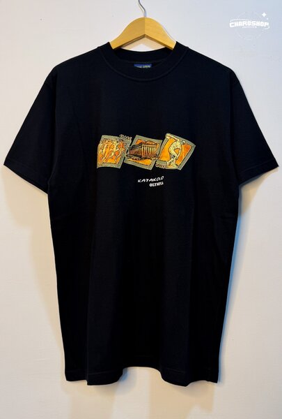 T-Shirt Noir Graphique Unisexe