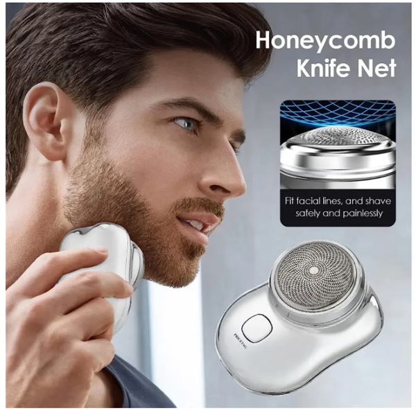 Mini shaver portable Electric shaver, Electric Razor 6 Blade new pocket size Portable Electric shaver for Men, Magic USB Mini shaver Electric shaver for Men, rechargeable Travel Razor | By KK Martz
