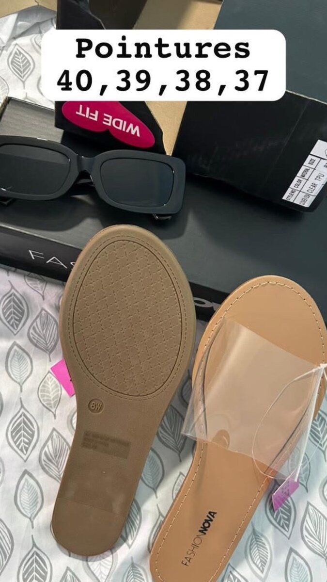 FashionNova Sandales Nudes