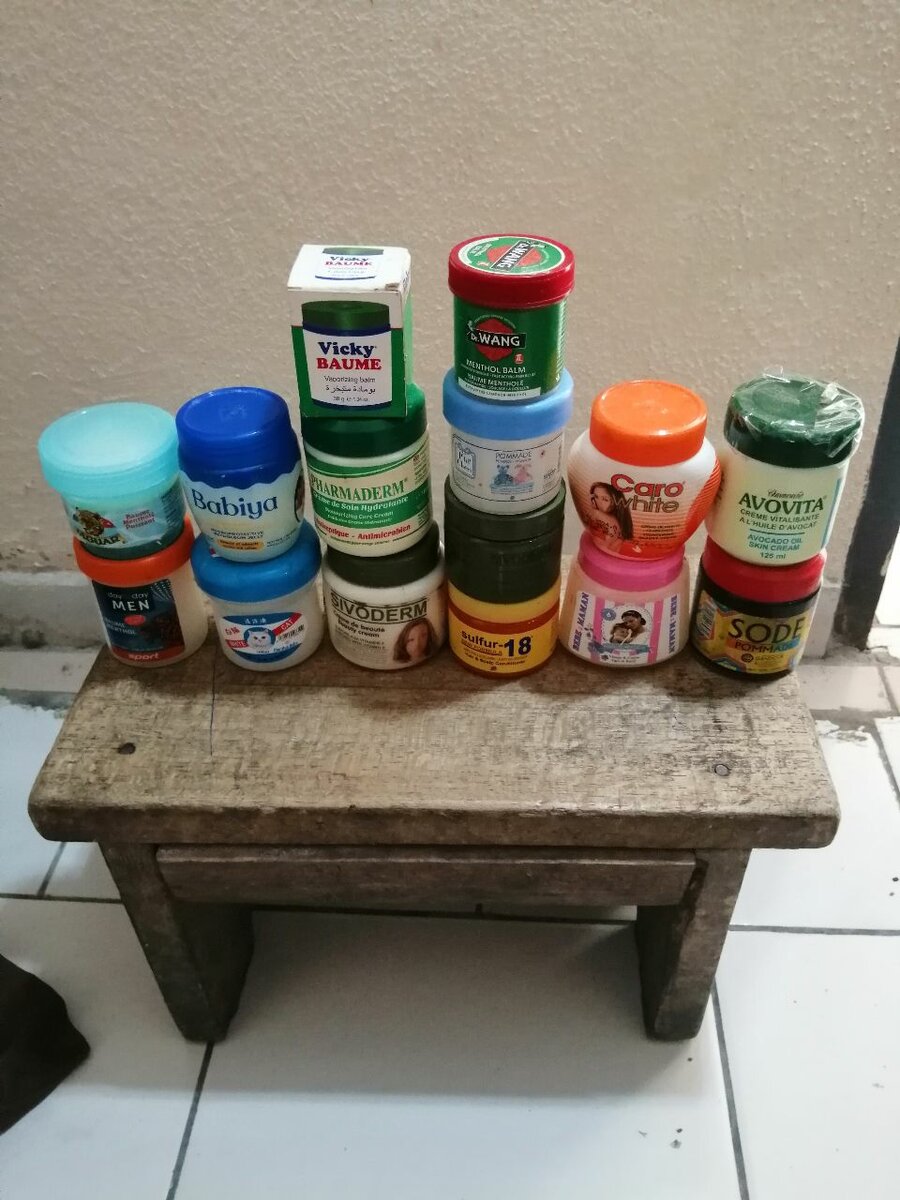 poudre  menthole creme