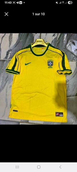 Maillot de football Brésil