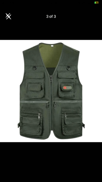 High quality fishermans vest available