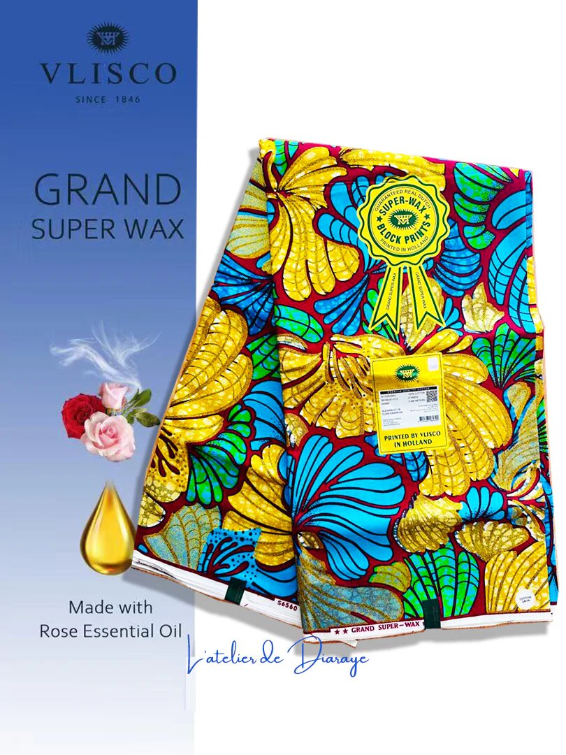 Vlisco Wax Tissu Africain