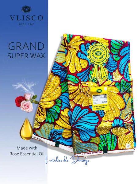 Vlisco Wax Tissu Africain