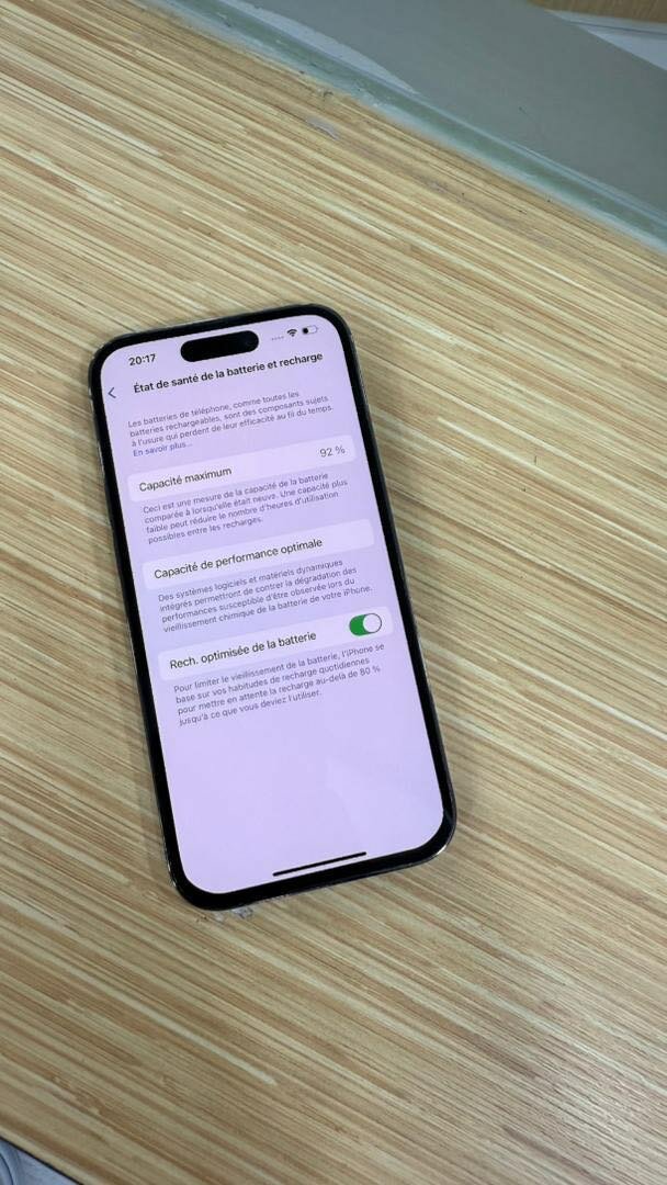 14 pro 256giga écran icloud