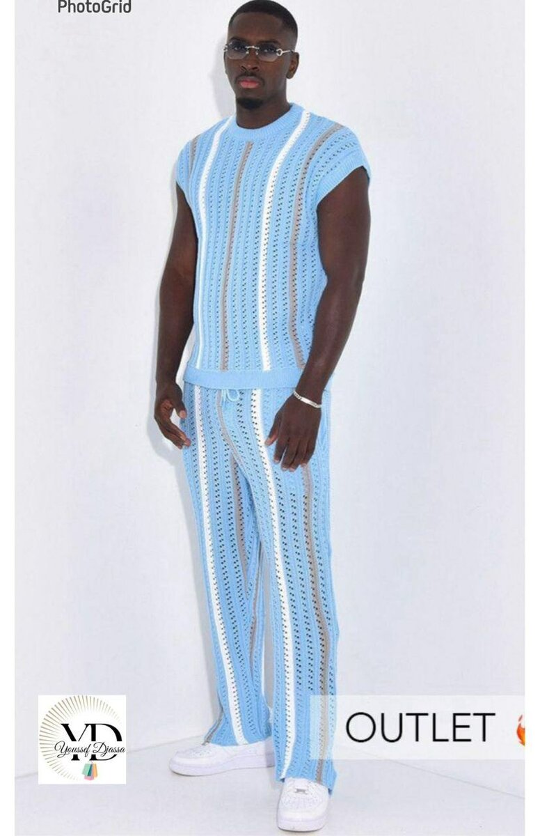 Ensemble crochet pour hommes