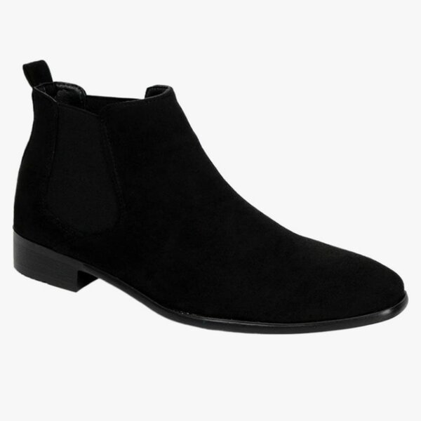 Black Suede Boots