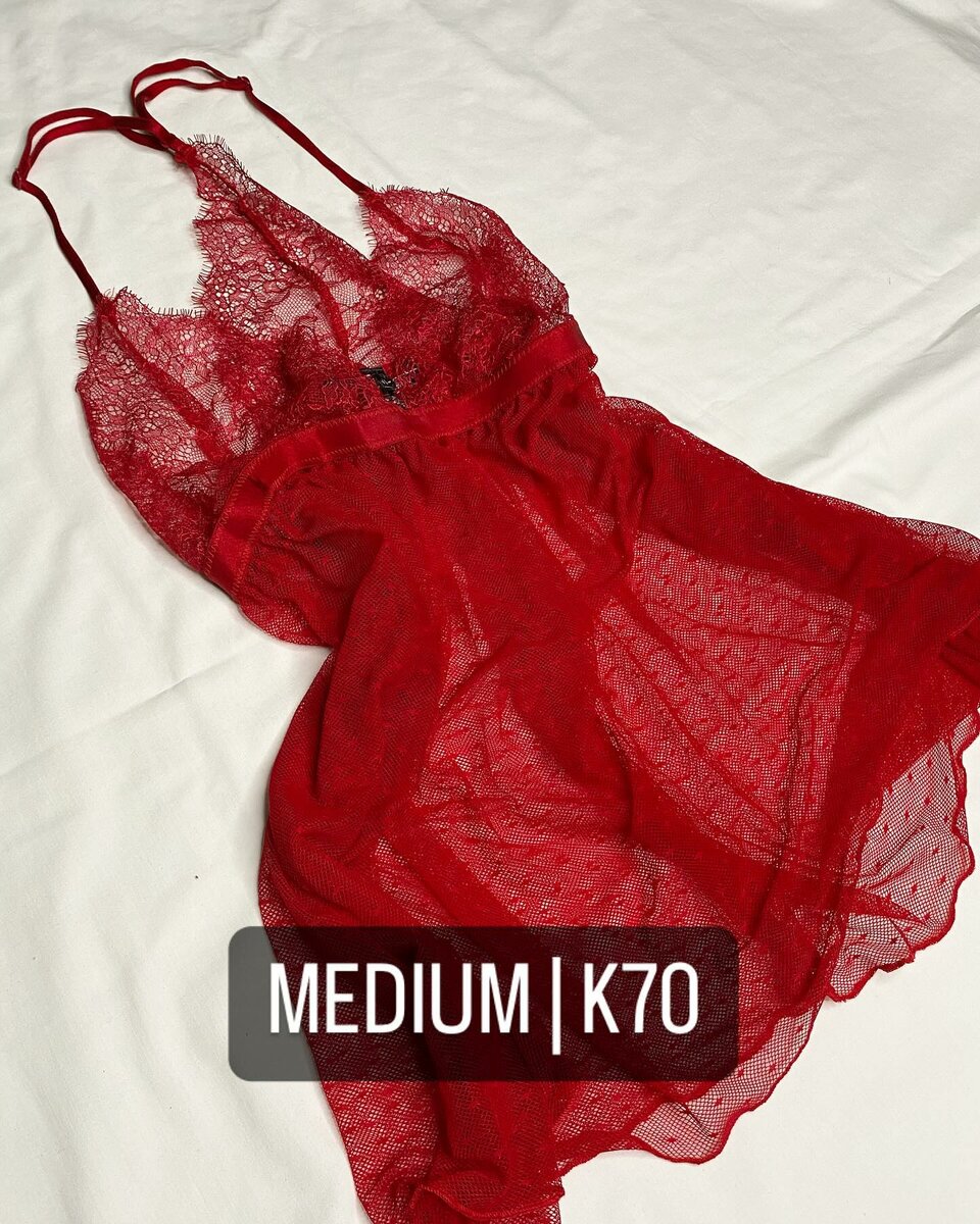 Beautiful Women's Pajama Dress red