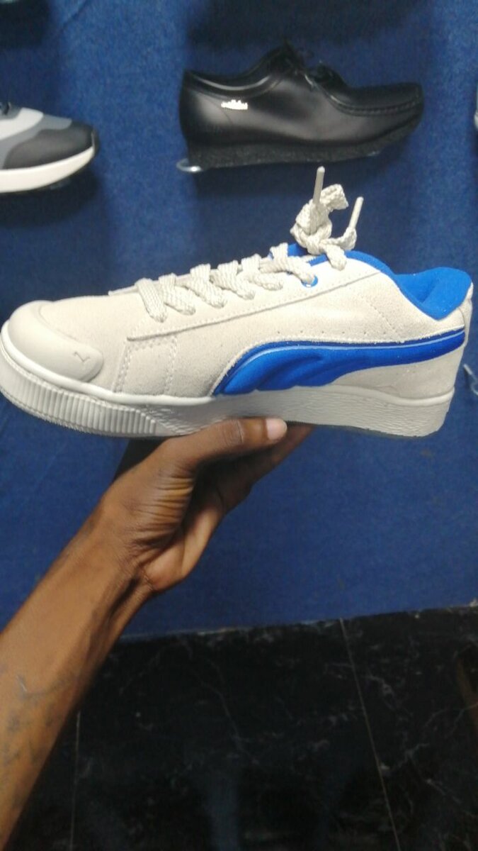 Baskets Puma Suede Bleu