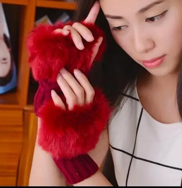 Womens wool gloves