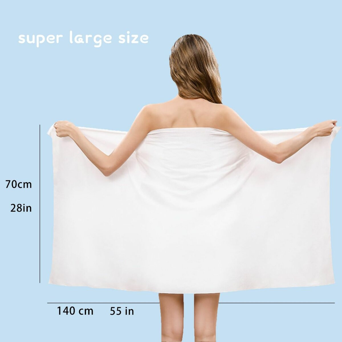 Serviette de Bain jétable
