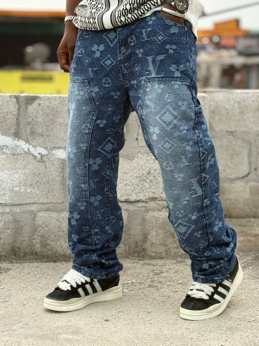 Jeans décontractés hommes tend