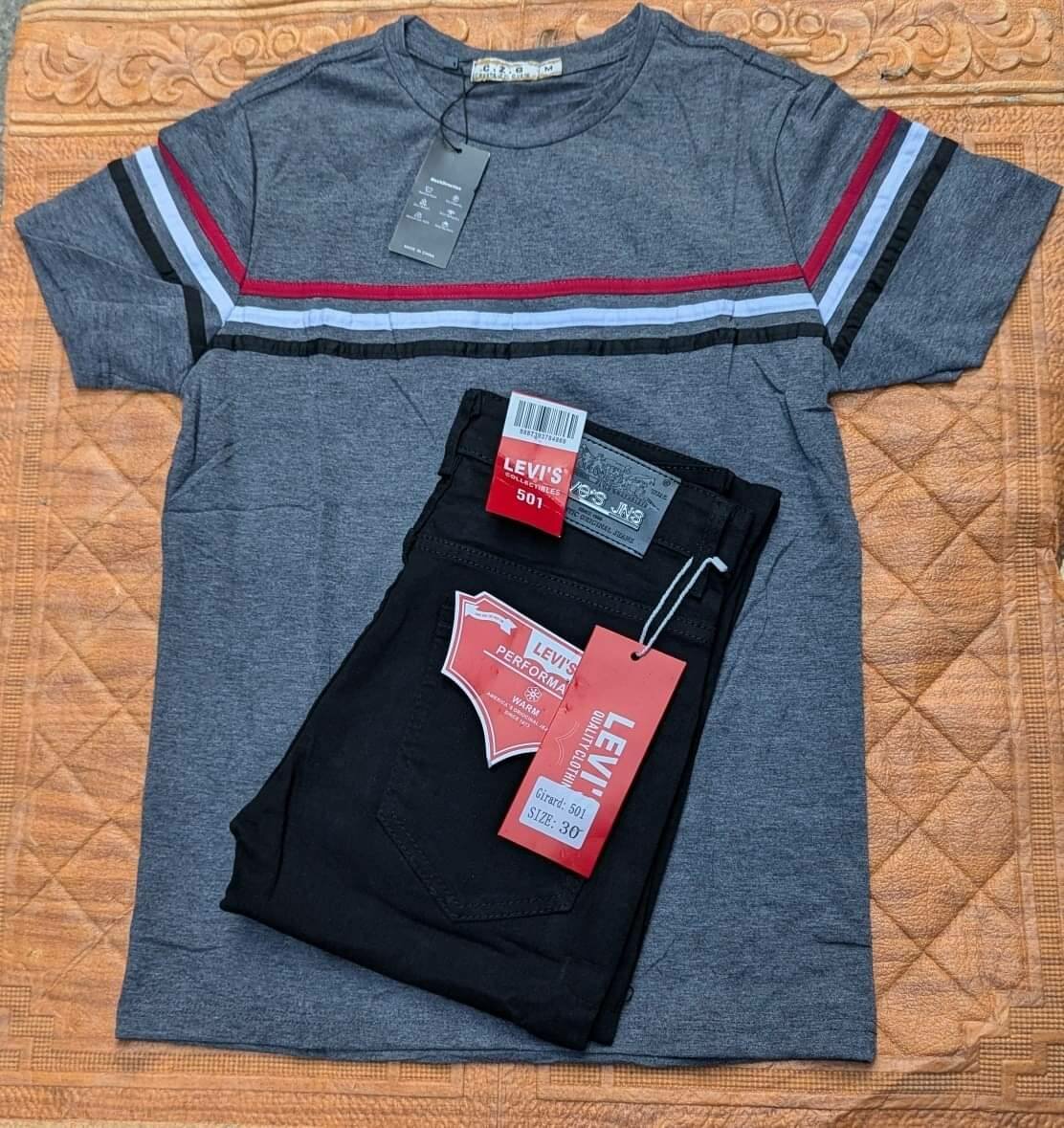 Combo ( t shirt and jean ) 