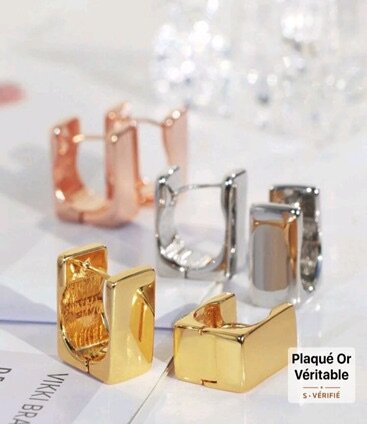 Boucles d'oreilles modernes élégantes