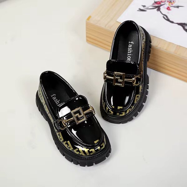 Mocassins Noirs en Cuir