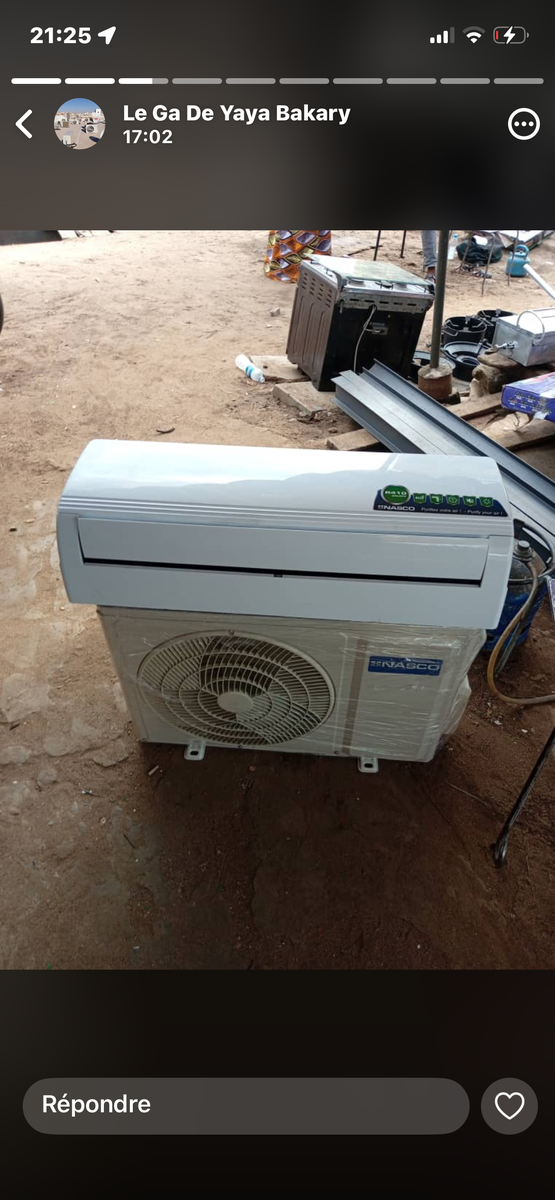 Climatiseur ordinair électriqu