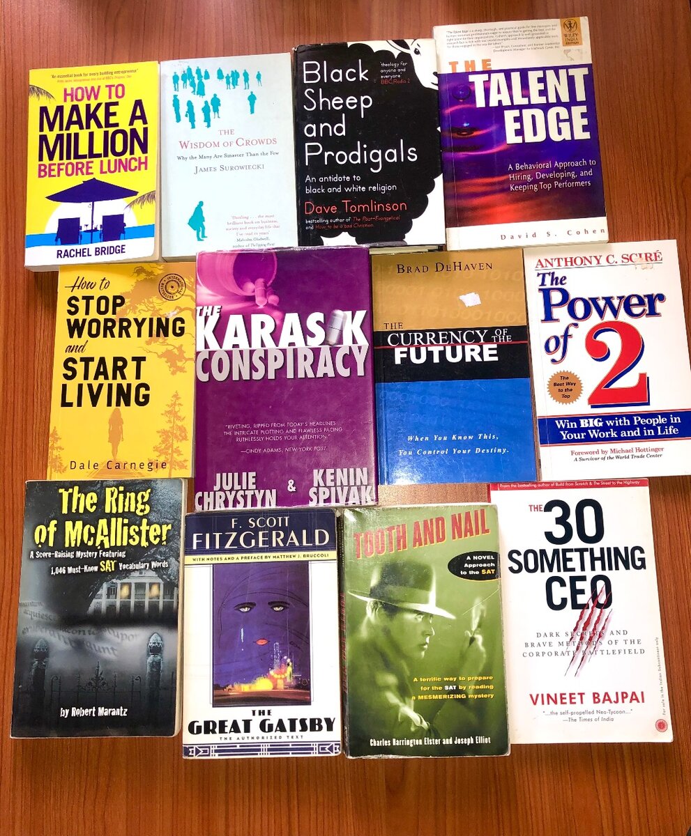 ASSORTED BOOKS (K120)