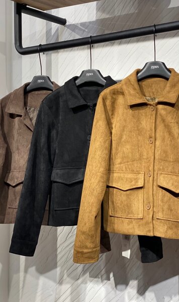 Куртка замшевая