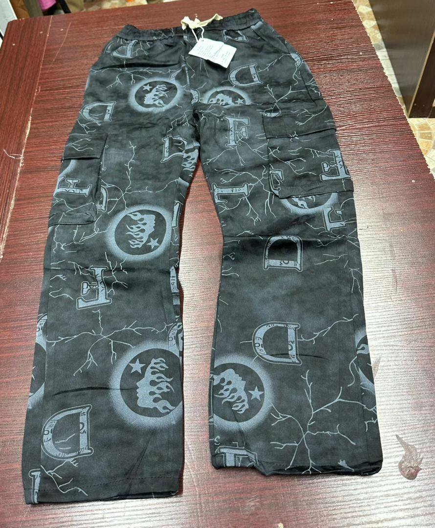 Pantalons cargo streetwear homme