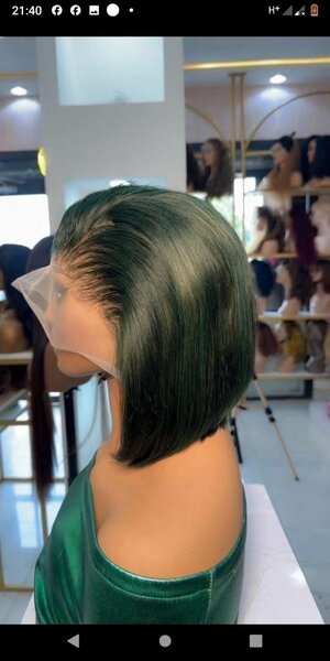 Perruque en dentelle tendance