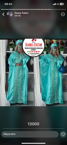 Boubou de ramadan