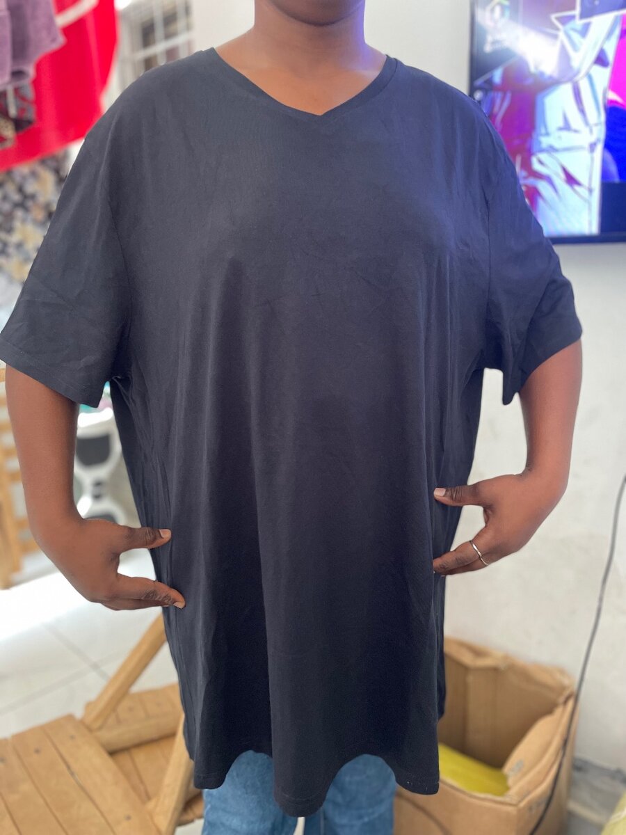 T-shirt ample bicolore femme