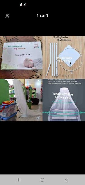 Moustiquaire pour bébé