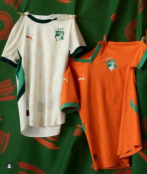 Maillot de Football Côte d'Ivoire