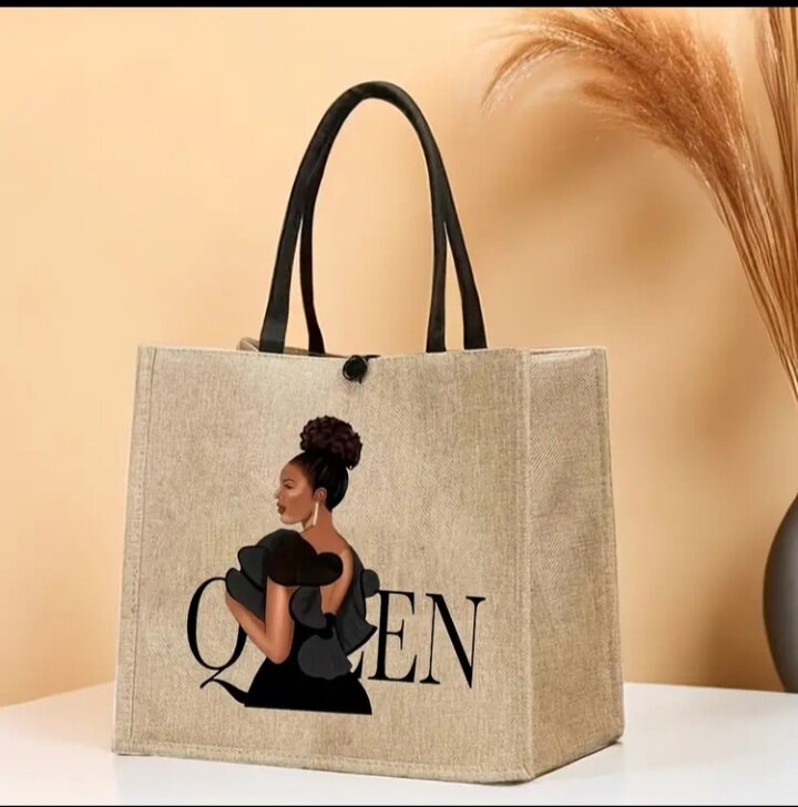 Sac à  main en jute