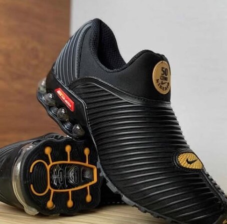 Nike sneakers 50 cent black