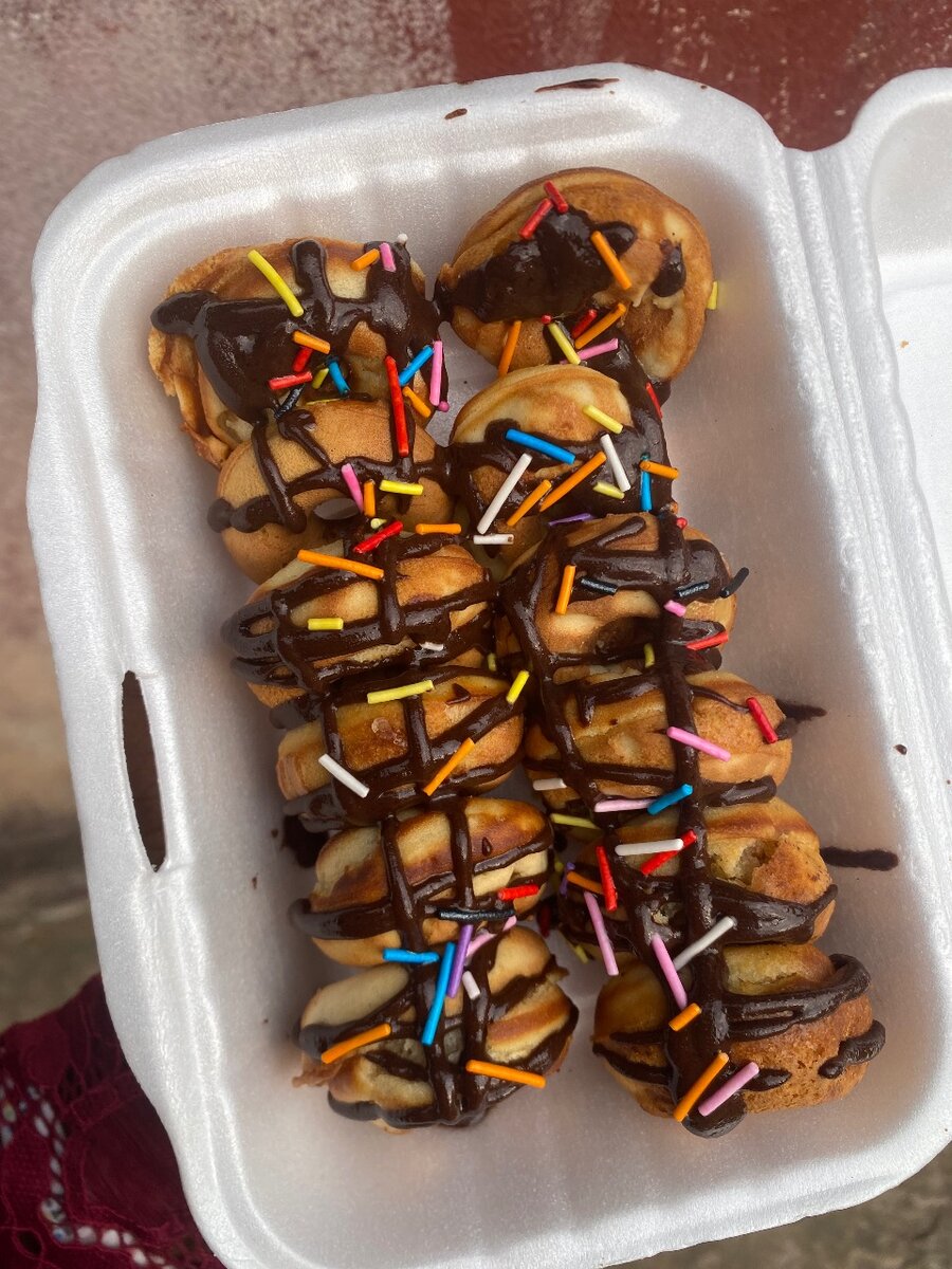 Mini Donuts Chocolat Arc-en-ciel