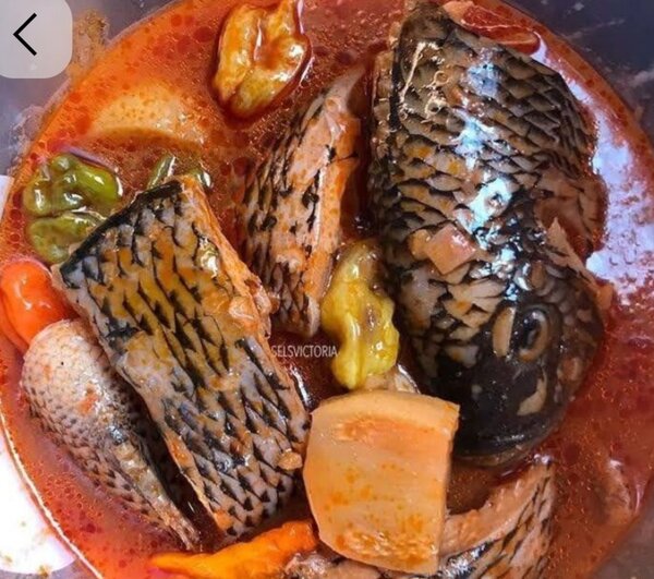 Délicieuse soupe de poisson épicée