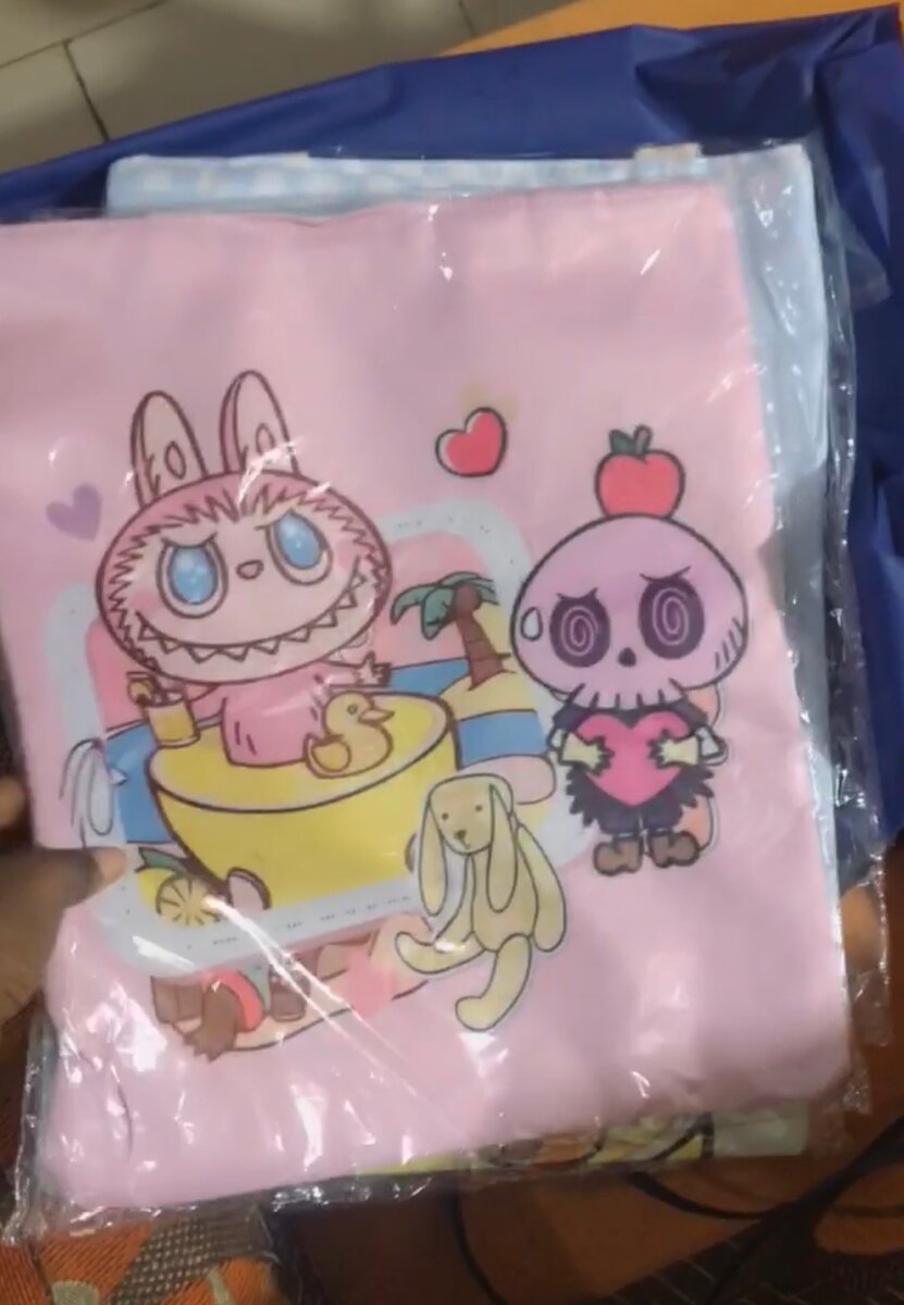 Draps enfants à imprimés mignons