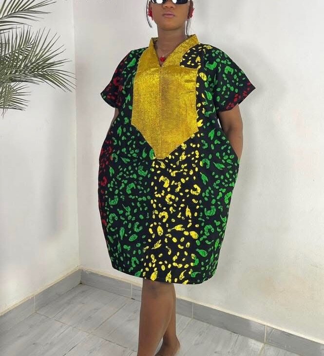 Robe Dashiki Colorée
