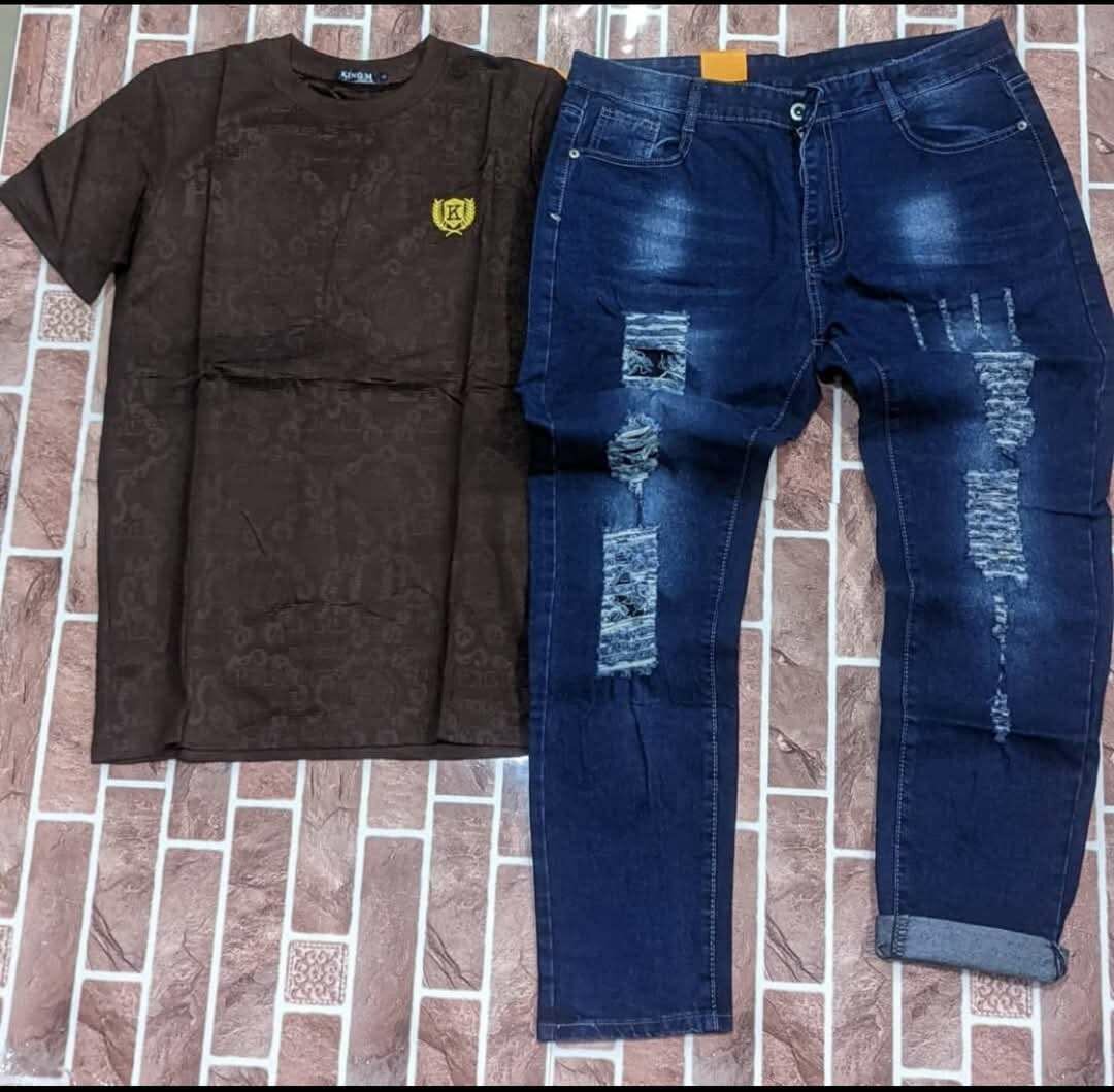 Men's (Jean+T-shirt) k250 only