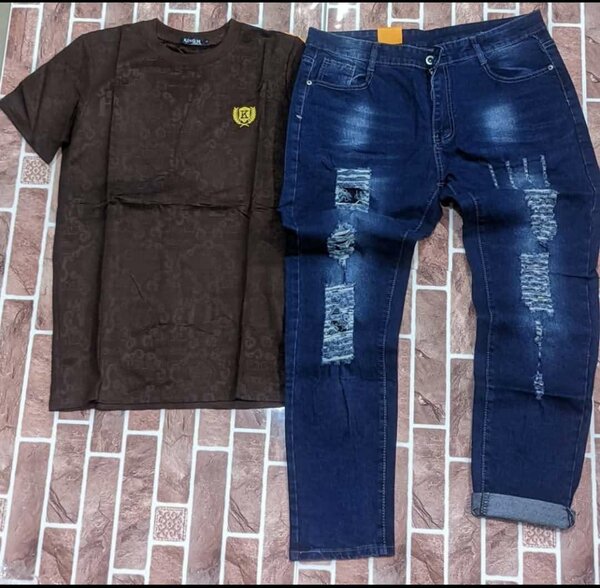 Men's (Jean+T-shirt) k250 only