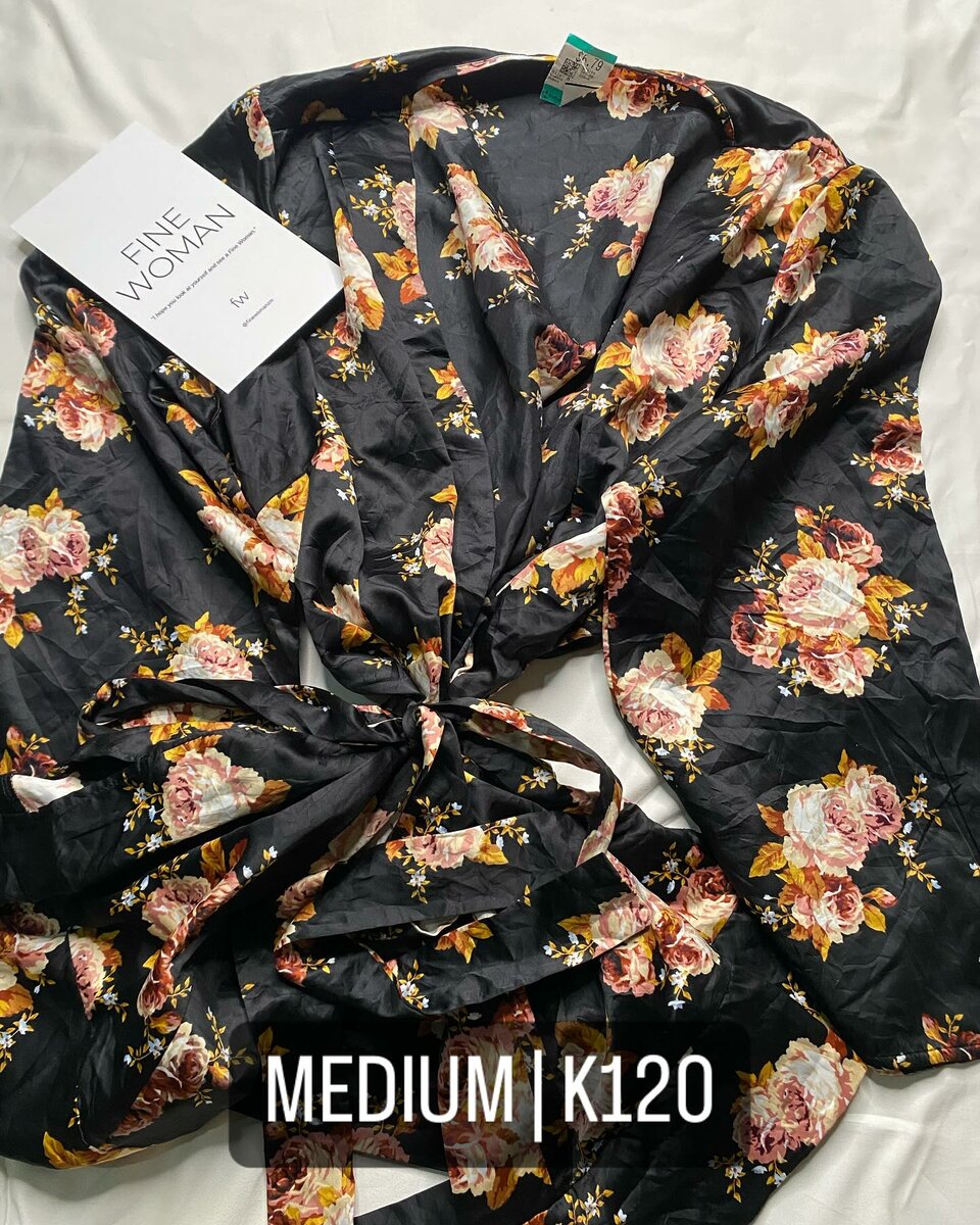 Beautiful women's floral underwear