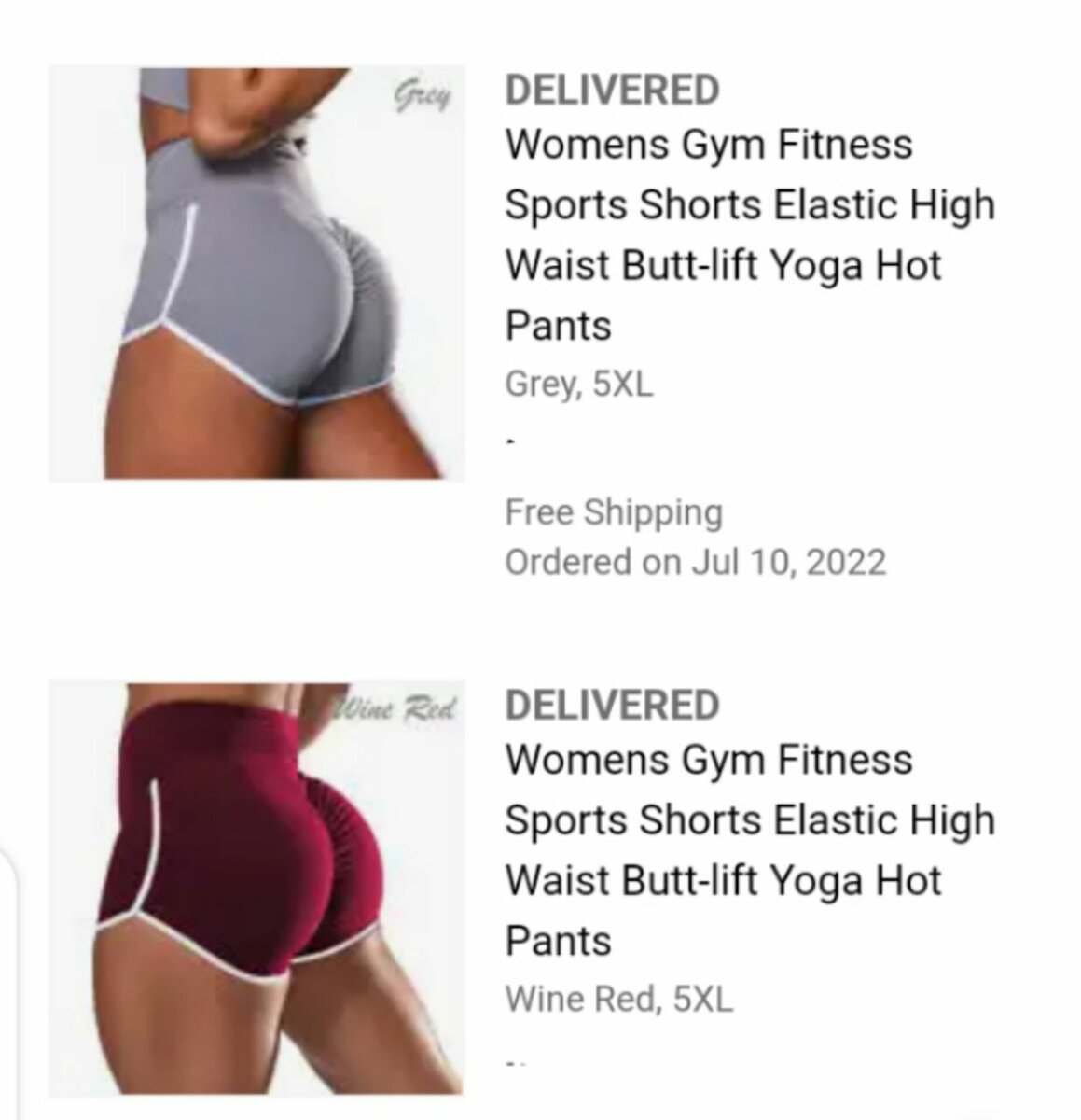 high waist yoga gym shorts