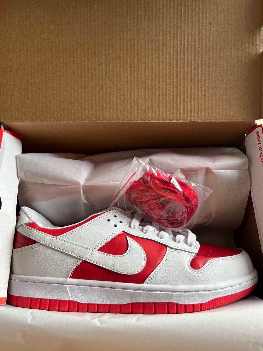 Nike sb red white